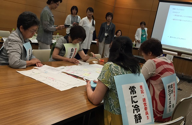 平成28年度災害時住宅対策検討部会 研修風景